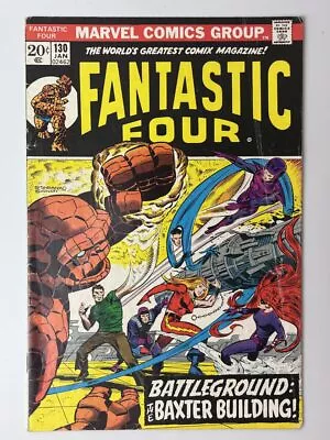 Buy Fantastic Four #130 (1972) 2nd App. Thundra In 3.5 Very Good- • 7.99£