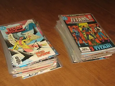 Buy  (57) DC Comics 29 New Teen Titans (with #44) & 28 Legion Of Superheroes EX/MT • 241.28£