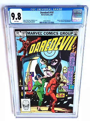 Buy Daredevil #197 Cgc 9.8 1983 +1st Appearance Of Yuriko Oyama (lady Deathstrike)+ • 144£