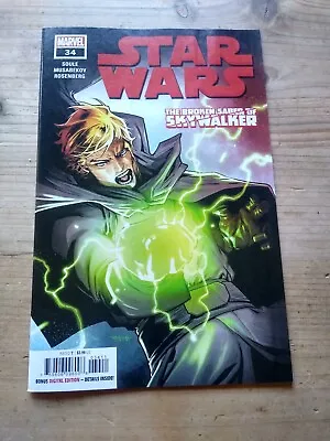 Buy Marvel Comics Star Wars 34 Standard Cover • 10.99£
