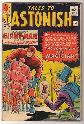 Buy Marvel TALES TO ASTONISH 56  VG- Pence   GIANT MAN Ant-man AVENGERS • 26.99£