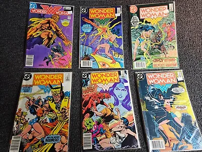 Buy Wonder Woman Comics Lot Of 6 (#307, 310, 313, 316, 317, 322) DC Comic Book • 17.61£