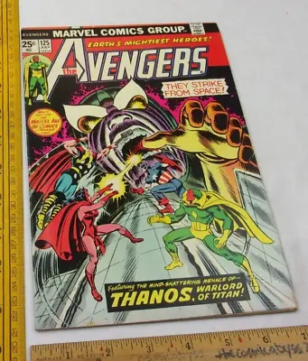 Buy The Avengers #125 Comic Book F+ 1970s Thanos And Captain Marvel • 23.18£