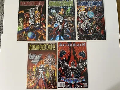 Buy ARMAGEDDON (1999) #1-4 & Aftermath #1 FULL RUN CHAOS! EVIL ERNIE LADY DEATH • 29.29£