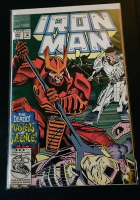 Buy Iron Man #281 (Marvel, 1992) 1st War Machine Cameo (Armor Wars, MCU, Disney+) • 16.99£