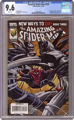 Buy Amazing Spider-Man #570A Romita Jr. 1st Printing CGC 9.6 2008 4228823015 • 65.44£