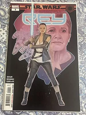 Buy STAR WARS AGE OF RESISTANCE REY #1 PHIL NOTO REGULAR MAIN COVER 2019 Leia Falcon • 20.31£