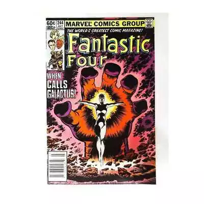 Buy Fantastic Four (1961 Series) #244 Newsstand In VF Condition. Marvel Comics [m • 30.27£