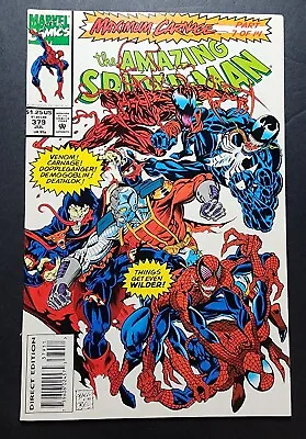 Buy Amazing Spider-Man #379 (1993) Marvel Comics Comic Book Maximum Carnage Part 7 • 6.90£