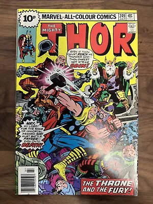 Buy The Mighty Thor Issue #249 ****** Grade Vf+ • 10.95£