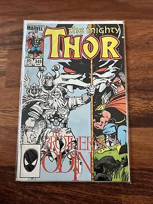 Buy The Mighty Thor 349 Walt Simonson - Marvel 1984 • 2£