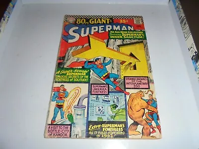 Buy Dc : Superman; Vol 1 #187.  1966.80 Page Giant! Comic • 8£