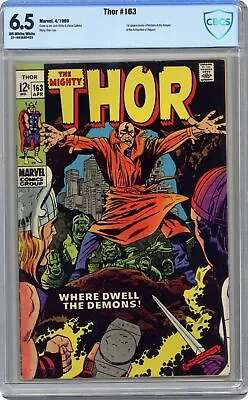 Buy Thor #163 CBCS 6.5 1969 22-1683AAD-025 • 77.55£