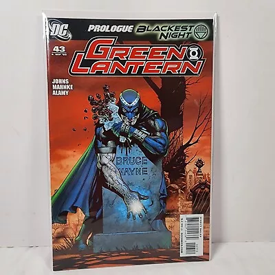 Buy Green Lantern #43 Blackest Night Prologue DC Comics 2009 2nd Printing • 6.39£