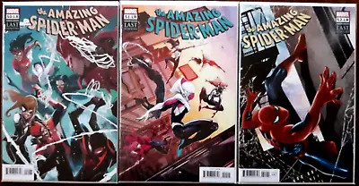 Buy AMAZING SPIDER-MAN #50LR, #51LR And #52LR (2020 Marvel) VARIANTS *FREE SHIPPING* • 17.35£