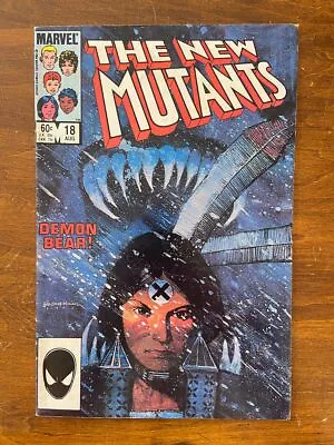 Buy NEW MUTANTS #18 (Marvel, 1983) VG-F Bill Sienkiewicz • 7.91£