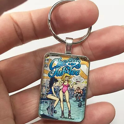 Buy Cherry's Jubilee #4 Cover Pendant With Key Ring And Necklace Comic Book Poptart • 12.29£