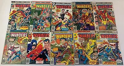 Buy 1970s Marvel THE INVADERS #12 13 17 21 22 23 26 34 35 37 • 23.79£