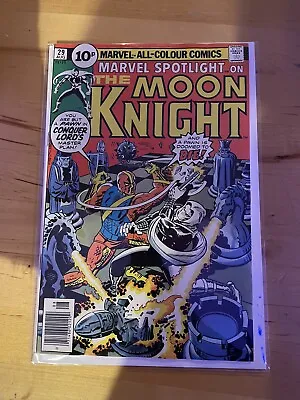 Buy Marvel Spotlight # 29  Fn+  Looks Better  2nd Solo Moon Knight  Cents 1976 • 28.75£