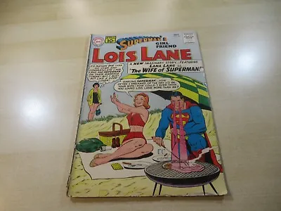 Buy Superman's Girlfriend Lois Lane #26 Dc Silver Age Lana Lang Bikini Beach Cover • 157.81£