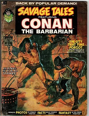 Buy Savage Tales #2 Featuring Conan & Kull, Very Good Condition • 9.59£
