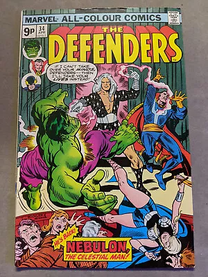 Buy The Defenders #34, Marvel Comics, 1976, FREE UK POSTAGE • 7.99£