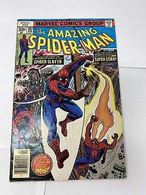 Buy The Amazing Spider-Man #167 (Marvel, April 1977) VG • 12.18£