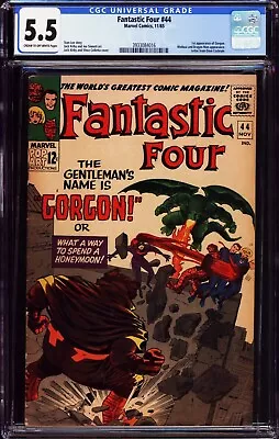 Buy FANTASTIC FOUR  # 44  Attractive CGC Grade! Affordable 5.5!    3933084016 • 57.57£
