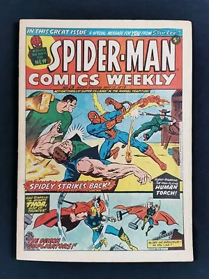Buy Spider-man Comics Weekly No. 13 1973 - - Classic Marvel Comics (also THOR) • 15.99£