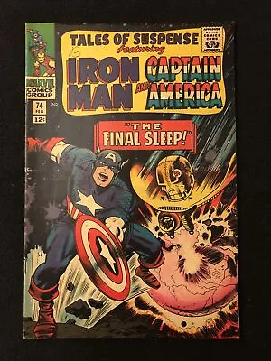 Buy Tales Of Suspense 74 6.5 7.0 Marvel 1966 Iron Man Captain America Bd • 31.62£