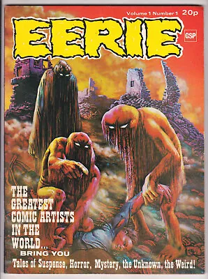 Buy Eerie #1 Fine-Very Fine 7.0 Warren Gold Star Publications British UK Series 1972 • 237.17£