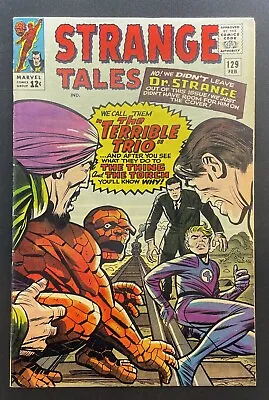 Buy Strange Tales#129-Marvel Comics-Dr Strange-Human Torch App-Silver Age • 35.58£