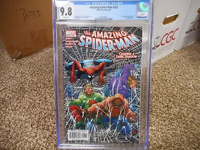 Buy Amazing Spiderman 503 Cgc 9.8 Marvel 2004 1st Appearance Morwen Loki WHITE Pg NM • 102.93£