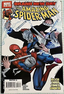 Buy Amazing Spider-Man #547 NM 1st Team Appearance Inner Demons Marvel Comics 2008 • 7.17£