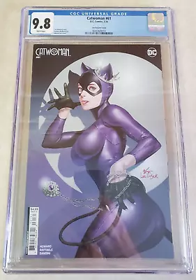 Buy Catwoman Issue #61 Comic Book. Inhyuk Lee Variant Cover. CGC Graded. DC 2024 • 55.94£