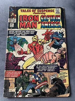 Buy Tales Of Suspense #67 July 1965 Iron Man & Captain America • 20£