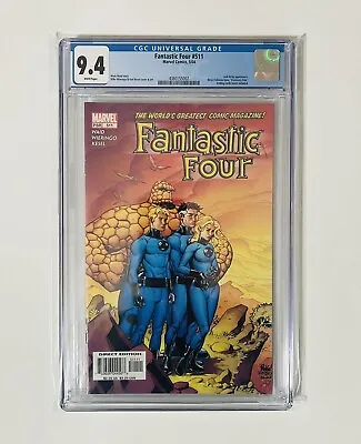 Buy Fantastic Four 511 CGC 9.4 White Pages Jack Kirby As 1st One Above All • 63.22£