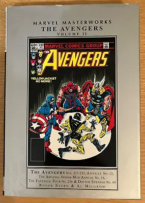Buy Marvel Masterworks The Avengers Volume 22 HC (2022) Issues 227-235, FF 256 • 27.75£