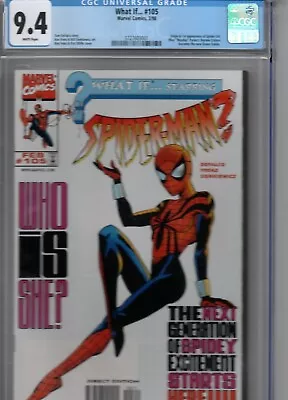 Buy What If? #105 1st App Of Spider-Girl/May Parker (Modern Age) Cgc 9.4 • 495£