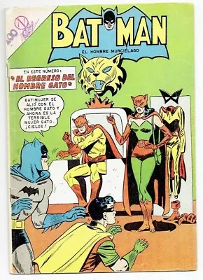 Buy Mexican Detective Comics 318 Catman Catwoman Cover Batman Novaro 1964 In Spanish • 238.30£