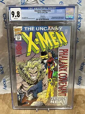 Buy Uncanny X-Men 316 Foil Edition CGC 9.8  Marvel Comics 1994 New Slab Comic • 55.60£