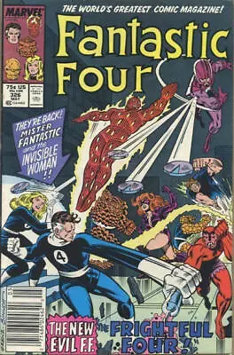 Buy Fantastic Four (Vol. 1) #326 (Newsstand) VF; Marvel | Steve Englehart Frightful • 3.98£