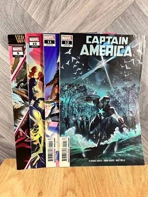 Buy Marvel Captain America Comic Bundle #9 #10 #11 #12 2019 • 19.95£