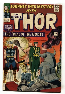 Buy JOURNEY INTO MYSTERY #116--comic Book--1965-- THOR--Marvel--VF- • 132.71£