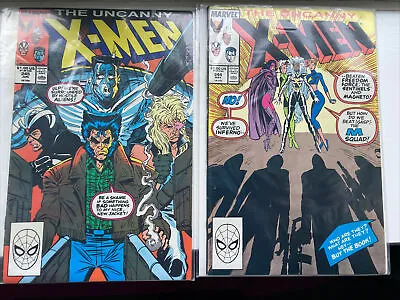 Buy Uncanny X-Men #244. And 245 First Jubilee • 13.99£