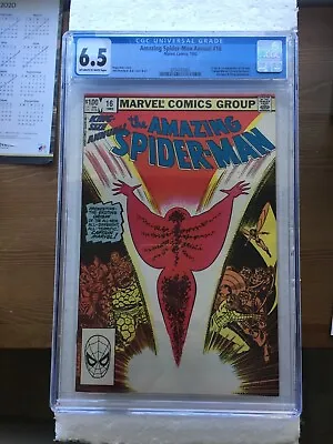 Buy Amazing Spider-Man Annual 16 CGC 6.5 1st Captain Marvel (Monica Rambeau) • 38.36£