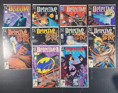 Buy DETECTIVE COMICS #600 601 602 603 604 605 606 607 608 609 (Batman Run) DC 1989 • 22.16£