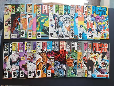 Buy ALPHA FLIGHT 5-77 X 20 ISSUES 1983 / 1989 ALL IN GOOD CONDITION + • 39.99£