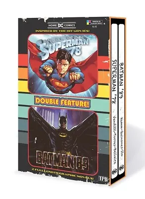 Buy SUPERMAN '78 & BATMAN '89 Spinoffs - Set Of Sealed Hardcover Graphic Novels • 44.99£