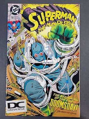 Buy Superman Man Of Steel #18 RARE 5th Print DC Logo Variant 1st Doomsday Appearance • 56.18£
